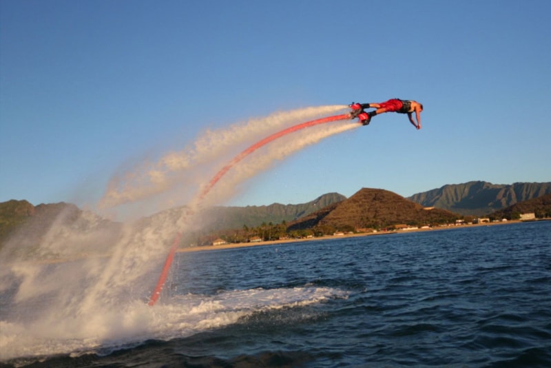 flyboard flying - water sports 