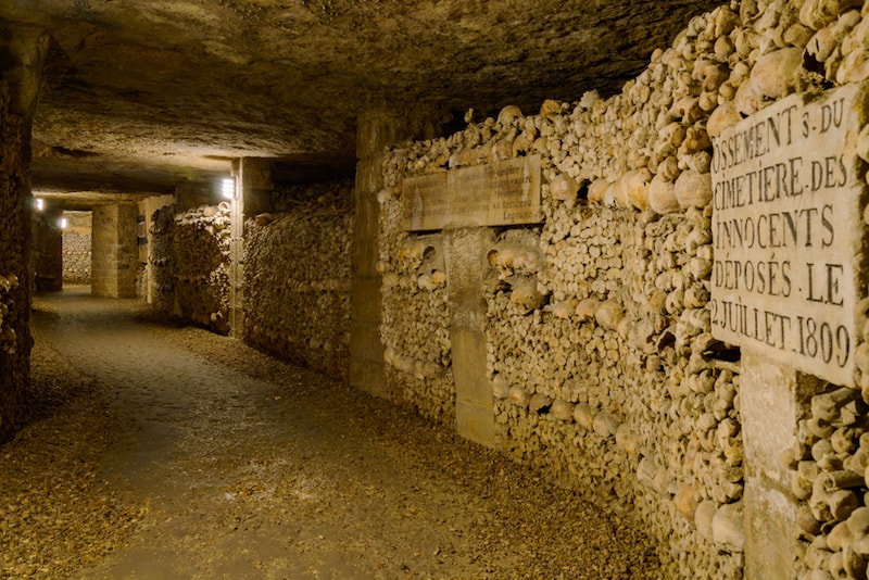 Catacombes - Sehenswürdigkeiten in Paris