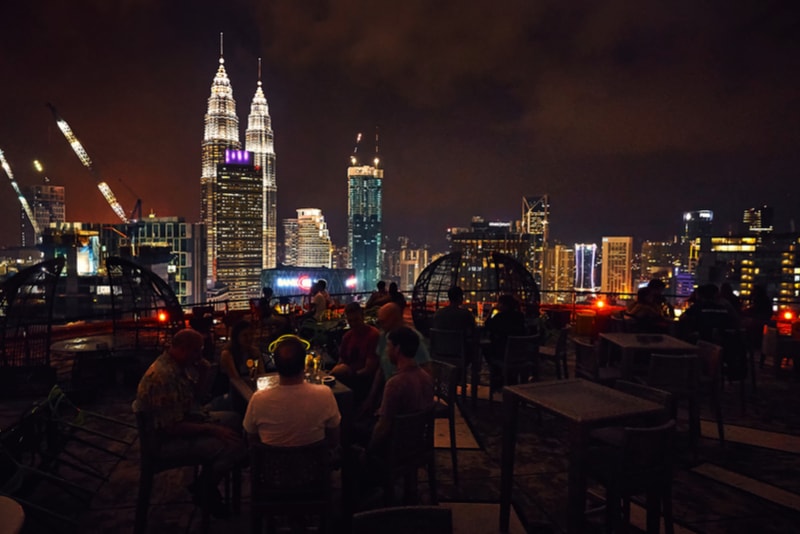 Heli Lounge Bar – Kuala Lumpur-migliori rooftop