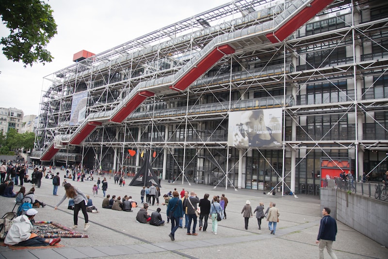 Centro Georges Pompidou - Cose da Vedere a Parigi