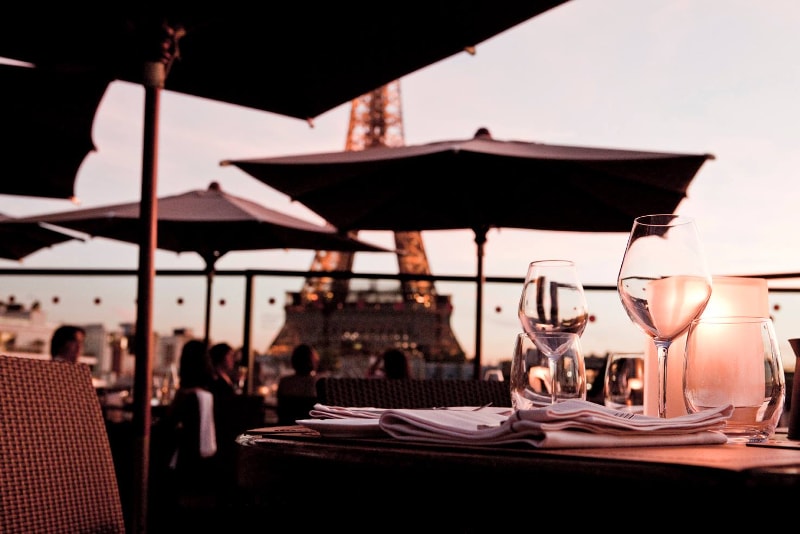 Les Ombres - Paris - Best rooftops bars in the world