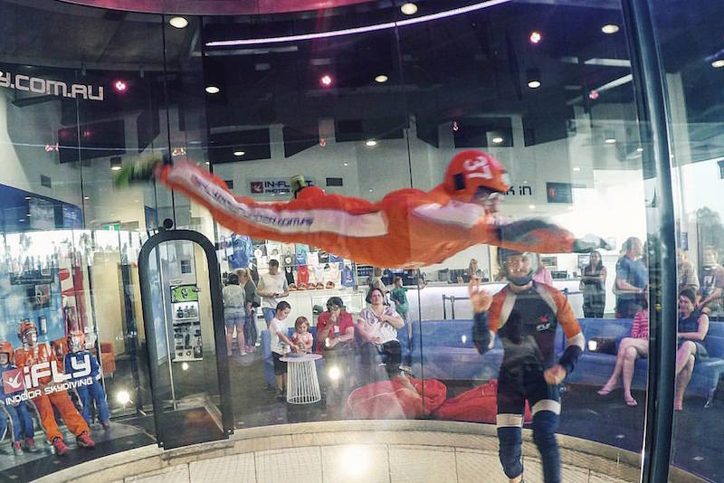 indoor skydiving - Fun things to do in Australia