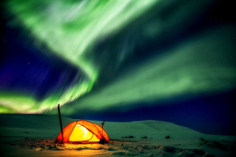 Kungsleden Aurora - 14 Amazing Hiking Trails you Probably didn't Know About