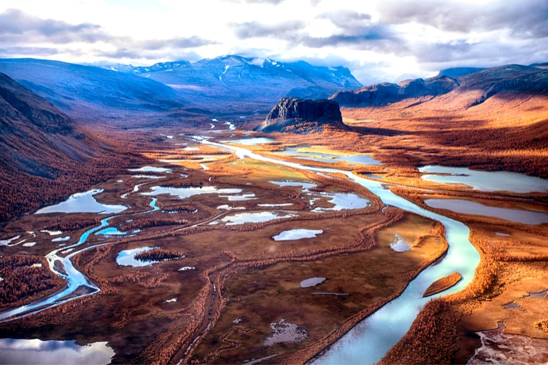 Kungsleden view - 14 Amazing Hiking Trails you Probably didn't Know About