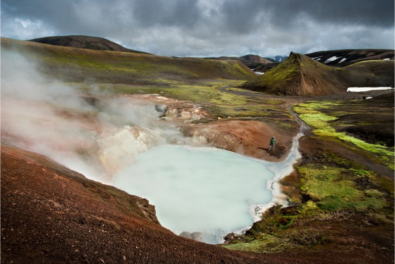 Landmannalaugar Lake - Hiking Trails 