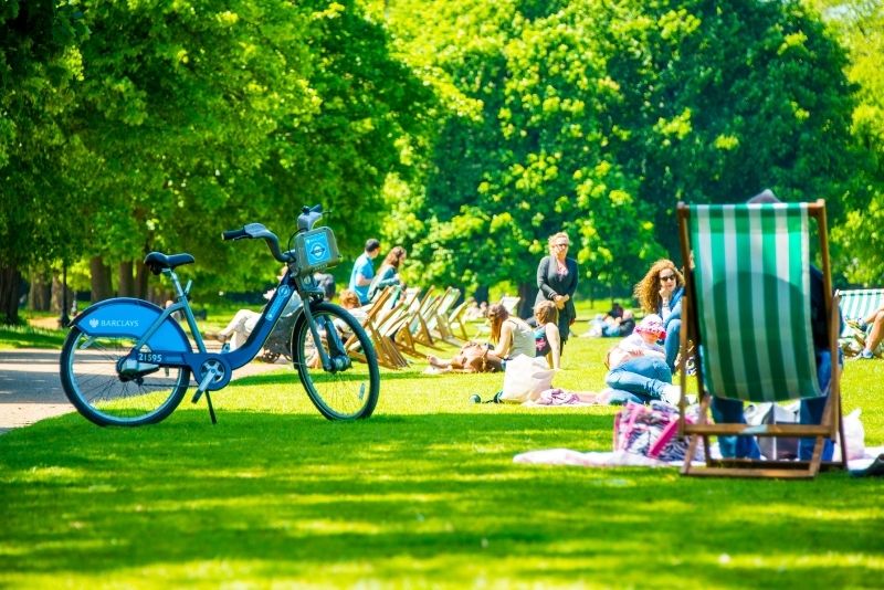 tour in bici a Londra
