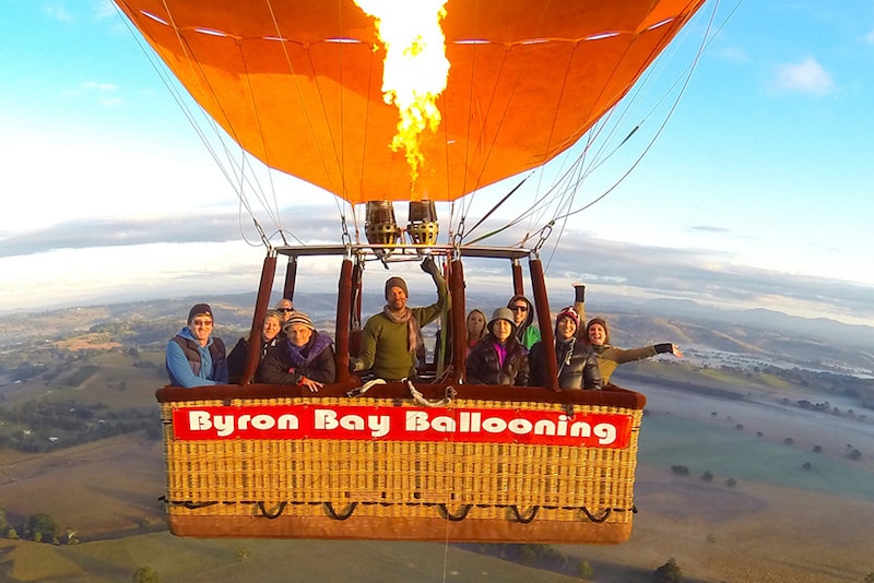 Byron Bay Ballooning -Cose da Fare, Vedere e Mangiare in Australia
