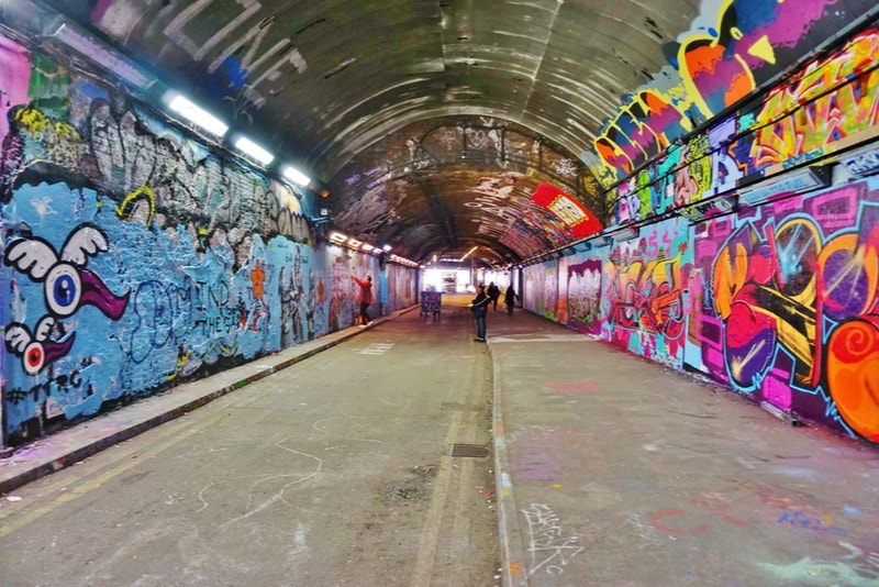 Leake Street Tunnel - 18 Choses Originales à Faire à Londres en 2019