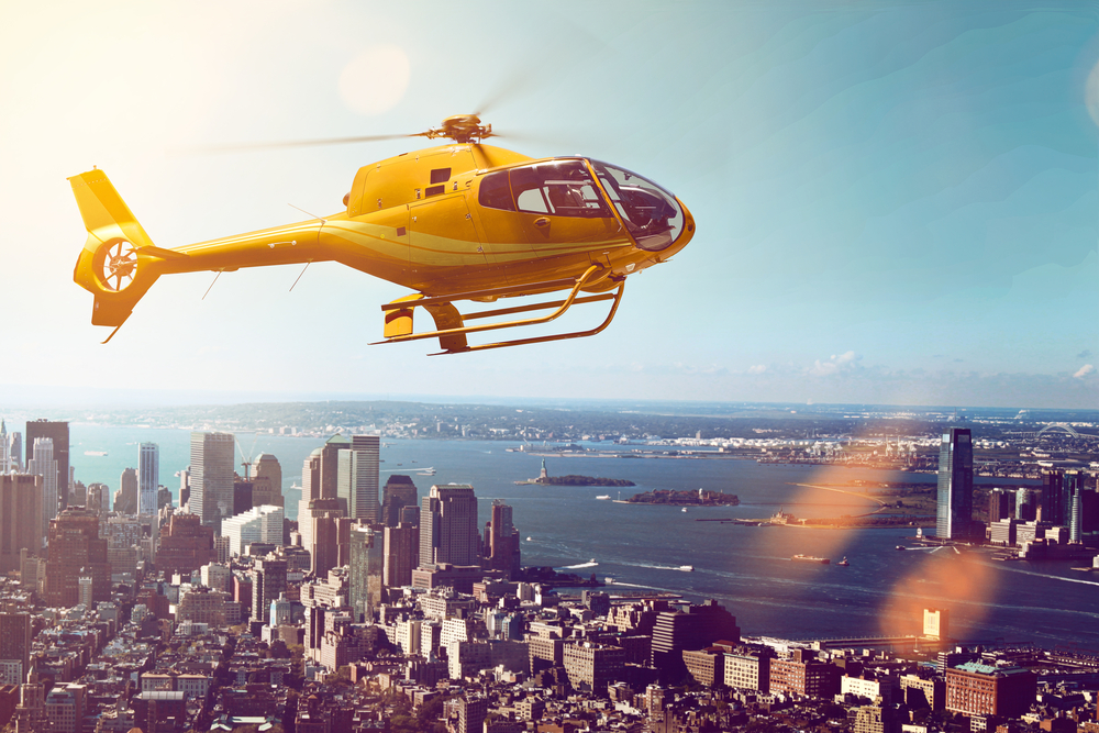 helicopter tours in New York City