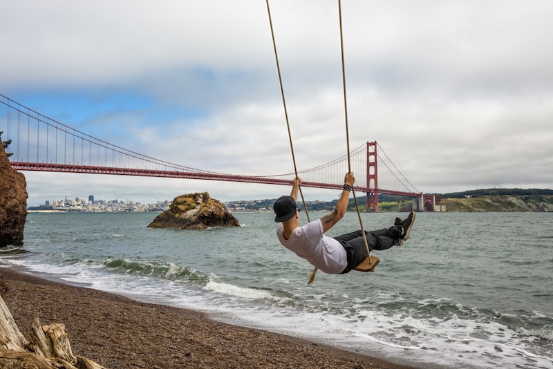 Oscilla su una corda - Cose da fare a San Francisco