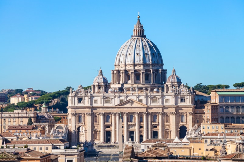 St. Peter's Basilica in Rome - Bucket List ideas
