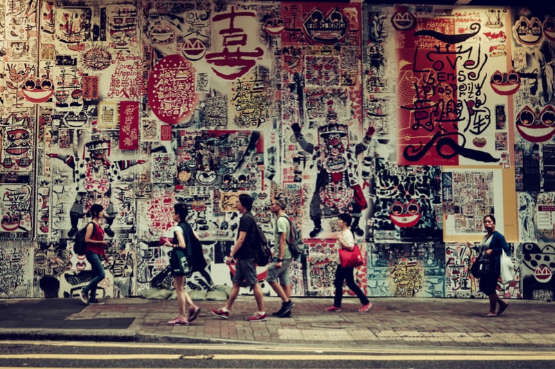 Street Art Hong Kong - Coisas para fazer em Hong Kong