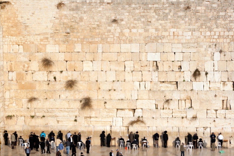 Wailing Wall in Jerusalem - Bucket List ideas