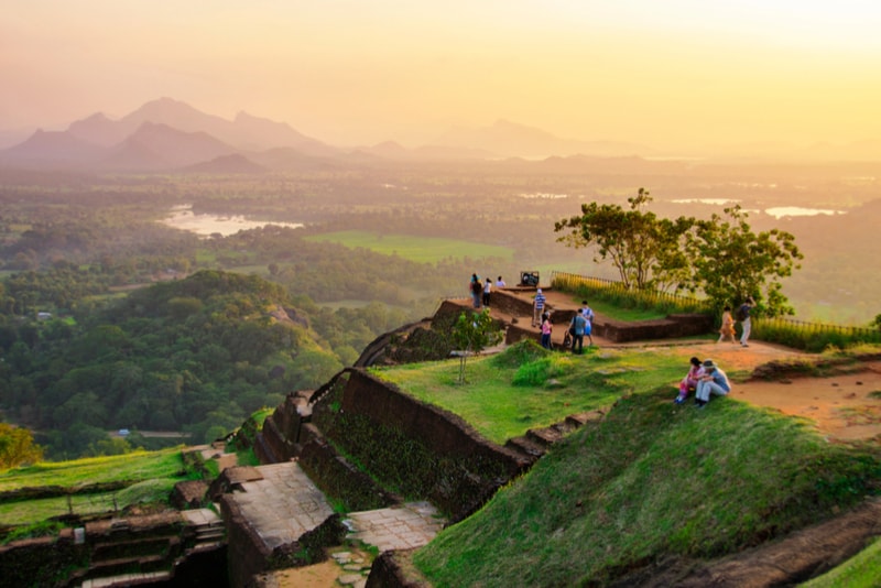 Sigiriya Lion Rock Landscapes - Places to Visit Sri Lanka