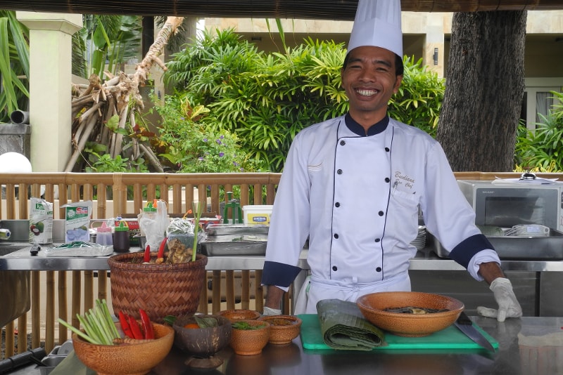 Clase de cocina - Cosas divertidas para hacer en Bali