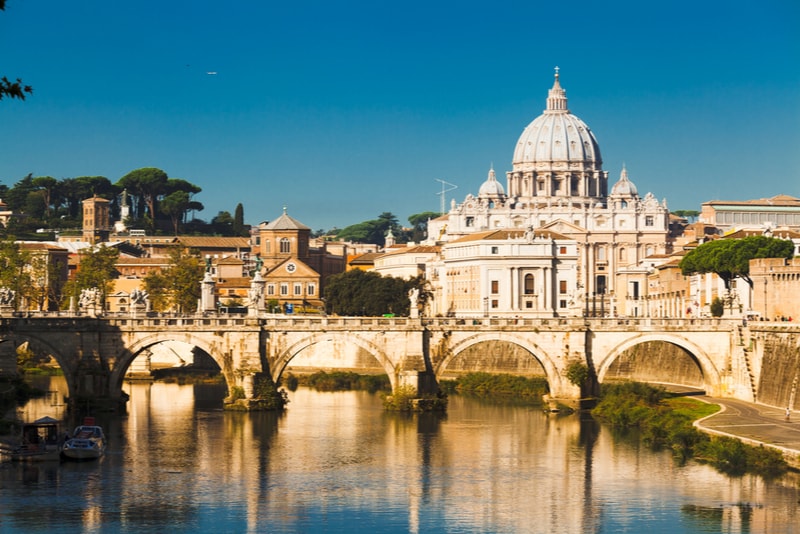 San Peter's Basilica - places to visit in Rome