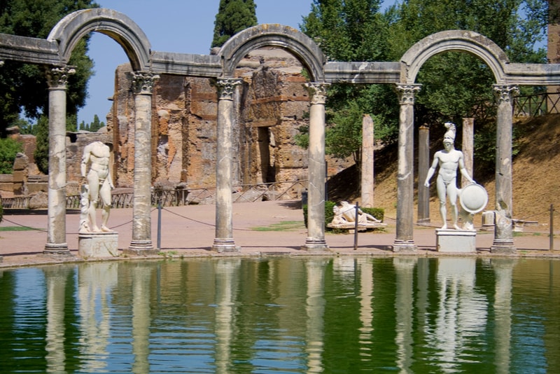 Villa adriana - Rom Sehenswürdigkeiten