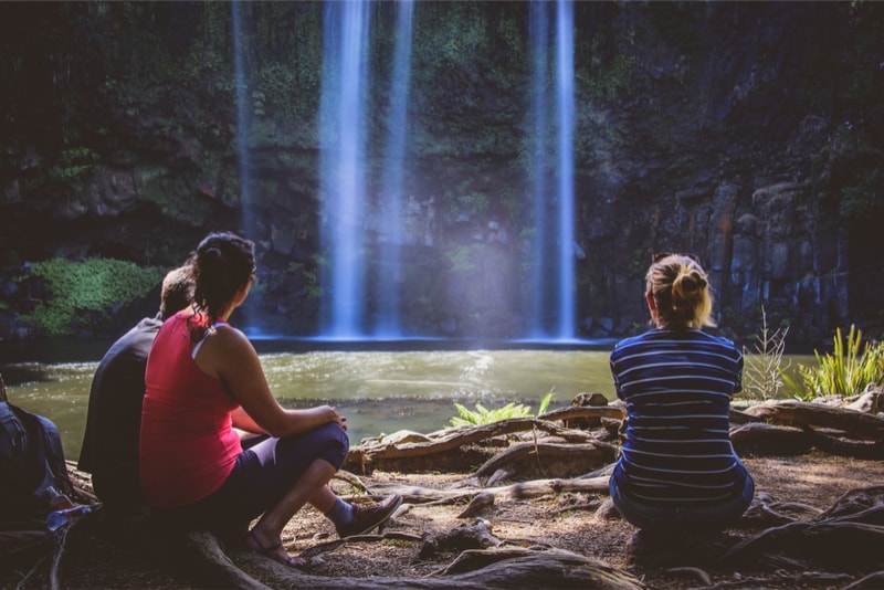 Waterfalls picnic - Fun things to do in New Zealand 