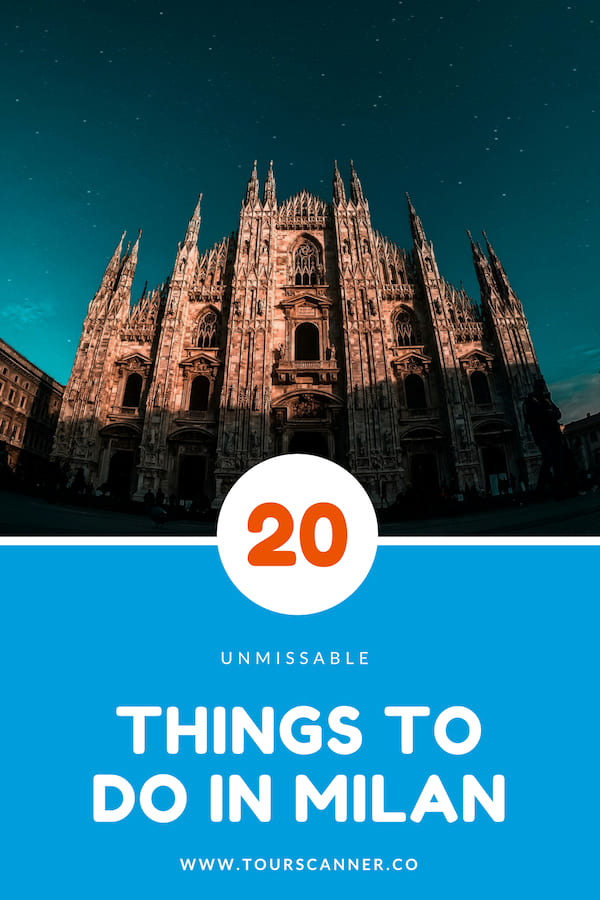 Things To Do Milan Pinterest