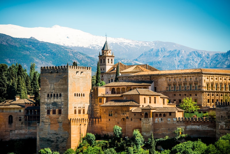 Alhambra - Sehenswürdigkeiten in Granada