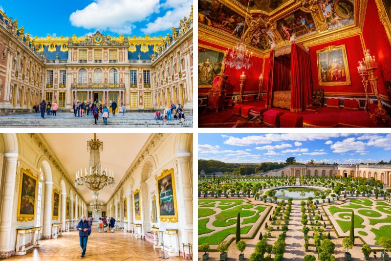 types of Versailles Palace tickets