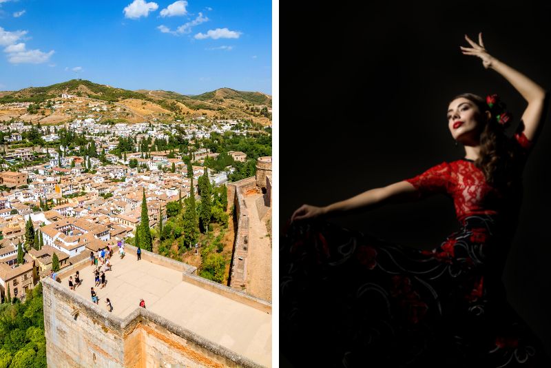 Alhambra tours with a Flamenco show
