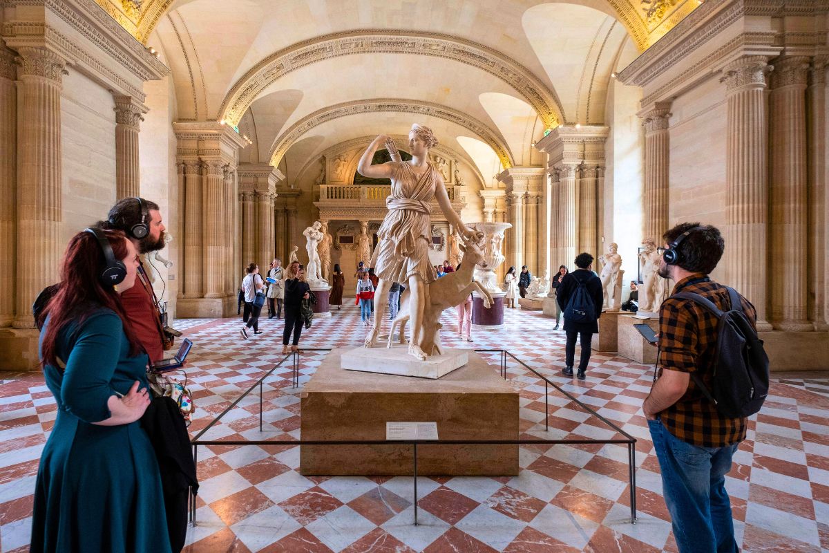 Louvre Museum audioguided tours