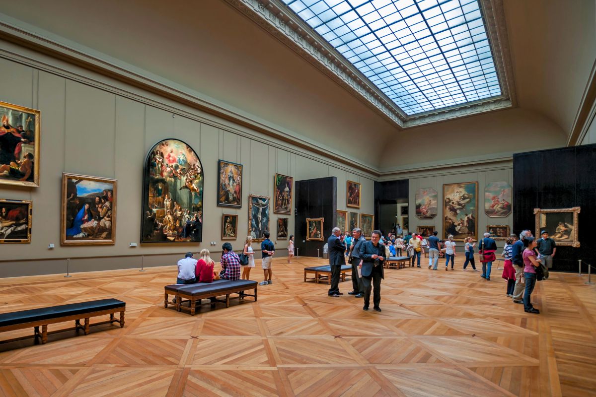 Paintings of the Louvre Museum
