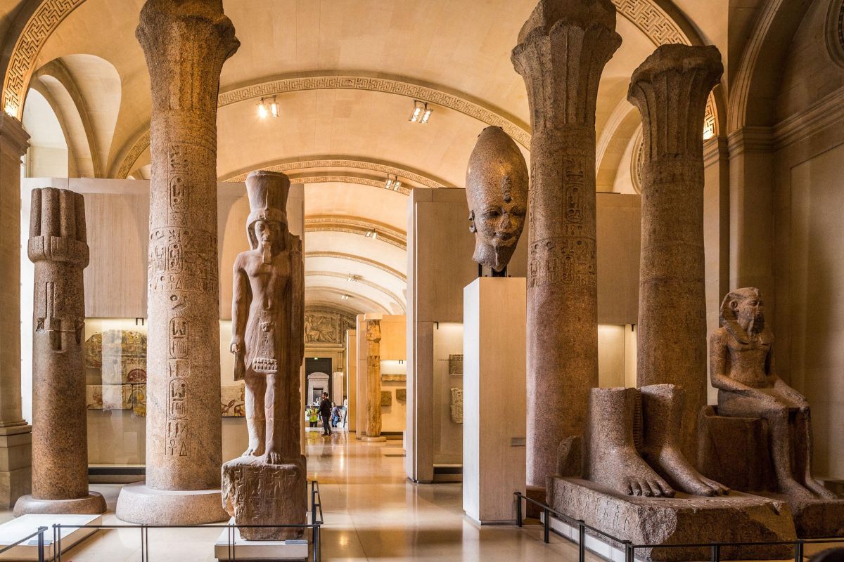 The Egyptian collection, Louvre Museum