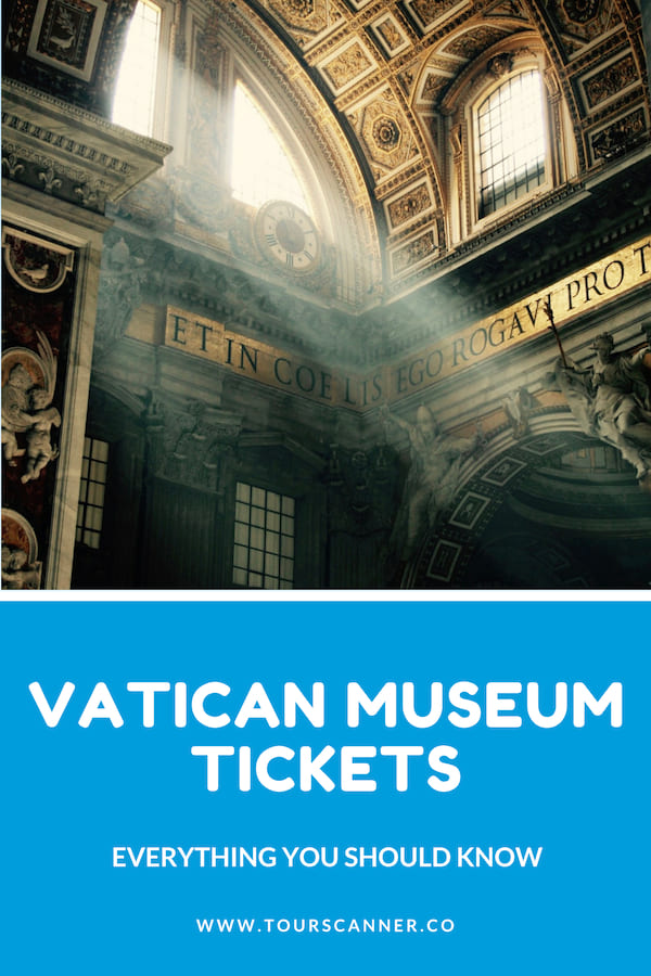 Billets pour les Musées du Vatican - Pinterest