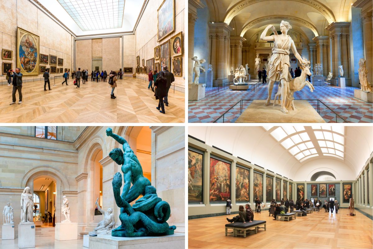 what is included in the Louvre Museum ticket