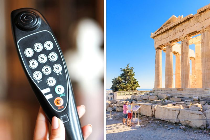 Acropolis audioguide tours