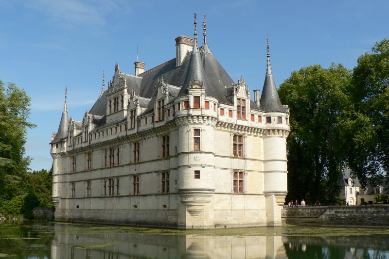Castillo de Azay-le-Rideau Valle del Loira