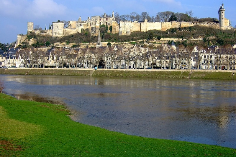 Château de Chinon Loire Valley castles tours from Paris
