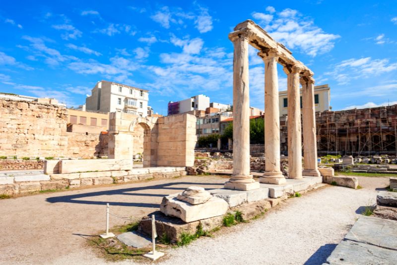 Hadrian’s Library, Athens