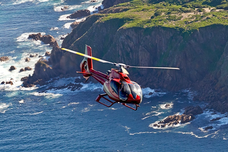 Visita de la Isla Phillip en helicóptero