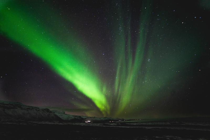 aurores boréales - Excursions Pour Voir les Aurores Boréales en Islande