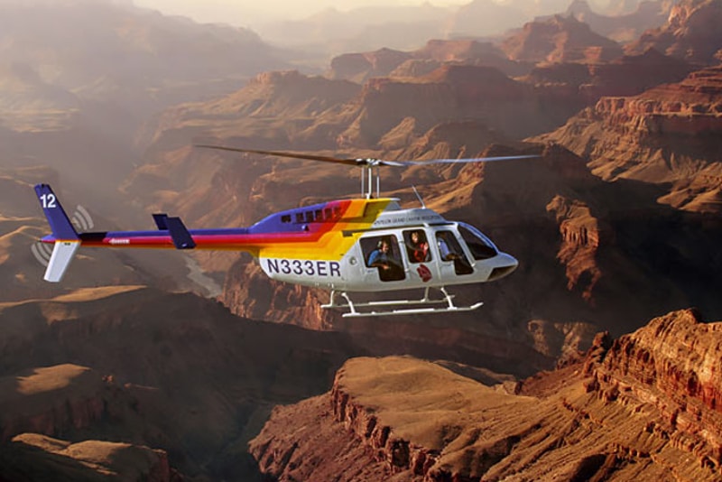  Excursões de helicóptero pelo Grand Canyon 