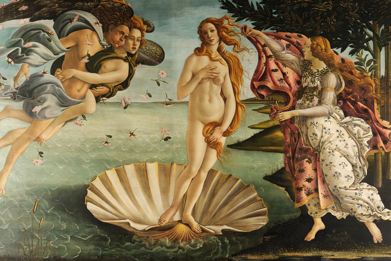 Nacimiento de Venus - Sandro Botticelli