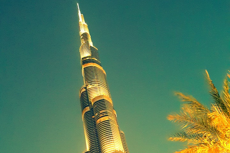 Burj Khalifa - scalo aeroporto Dubai