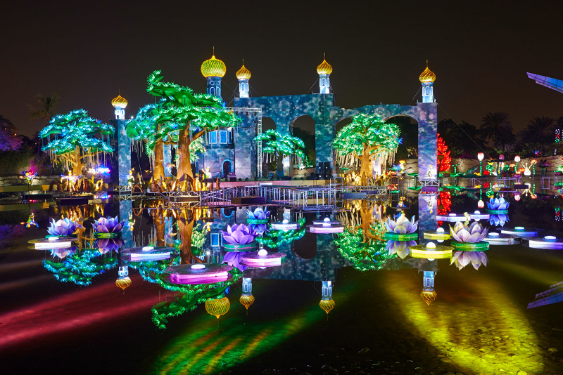 Dubai Garden Glow - Los 23 Mejores Parques Temáticos de Dubái