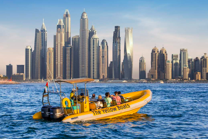Passeios de barco -  Coisas para fazer escala Dubai