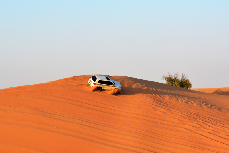 Dune bashing Desert Safari Doha
