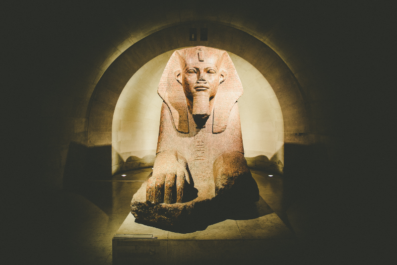 Riproduzione della Sfinge - Biglietti last minute per il Museo del Louvre