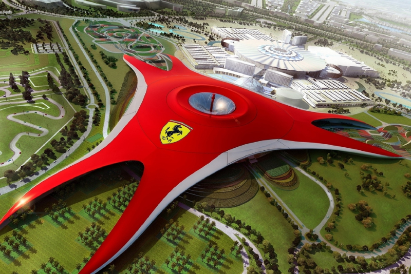 Ferrari World - Los 23 Mejores Parques Temáticos de Dubái