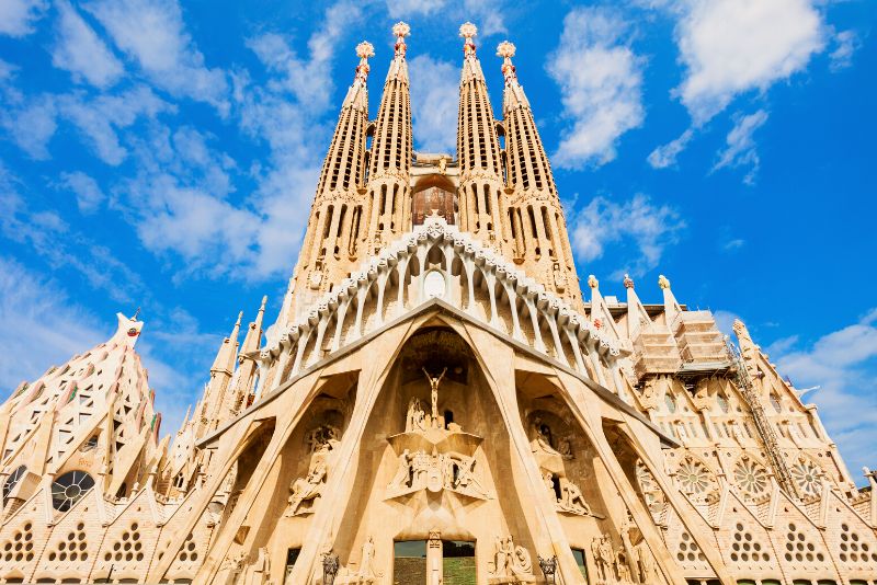 The Passion facade, Sagrada Família