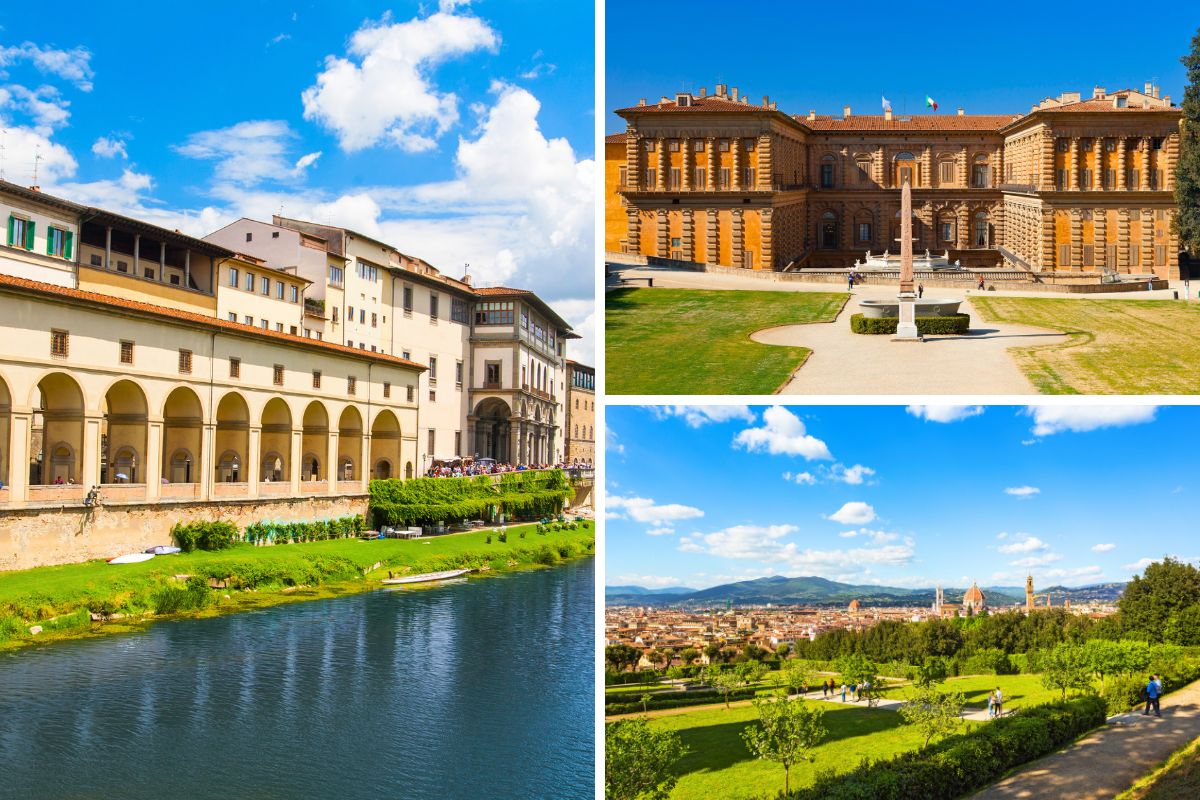 Uffizi Gallery, Palazzo Pitti and Boboli Gardens tickets