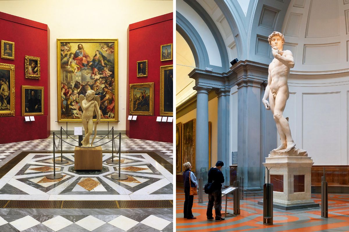 Uffizi Gallery and Accademia Gallery tickets