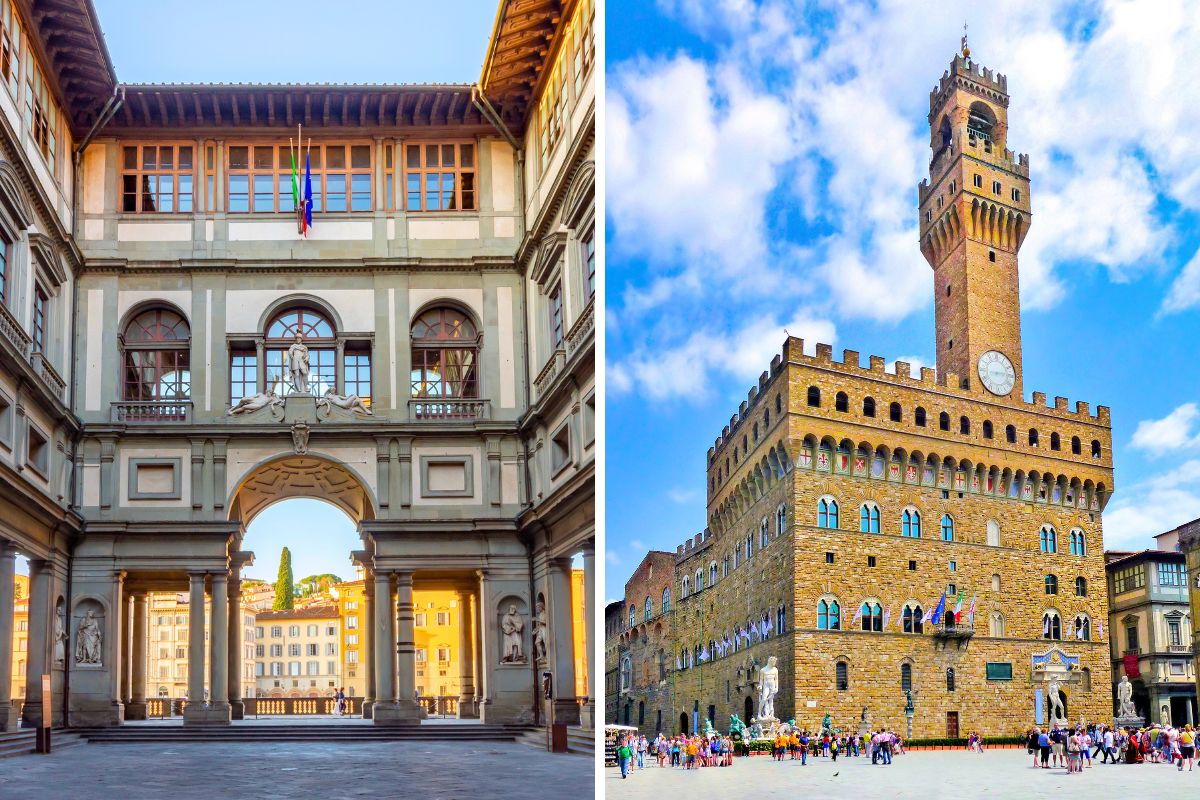 Uffizi Gallery and Palazzo Vecchio tickets