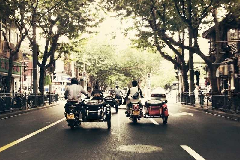 Vintage sidecar